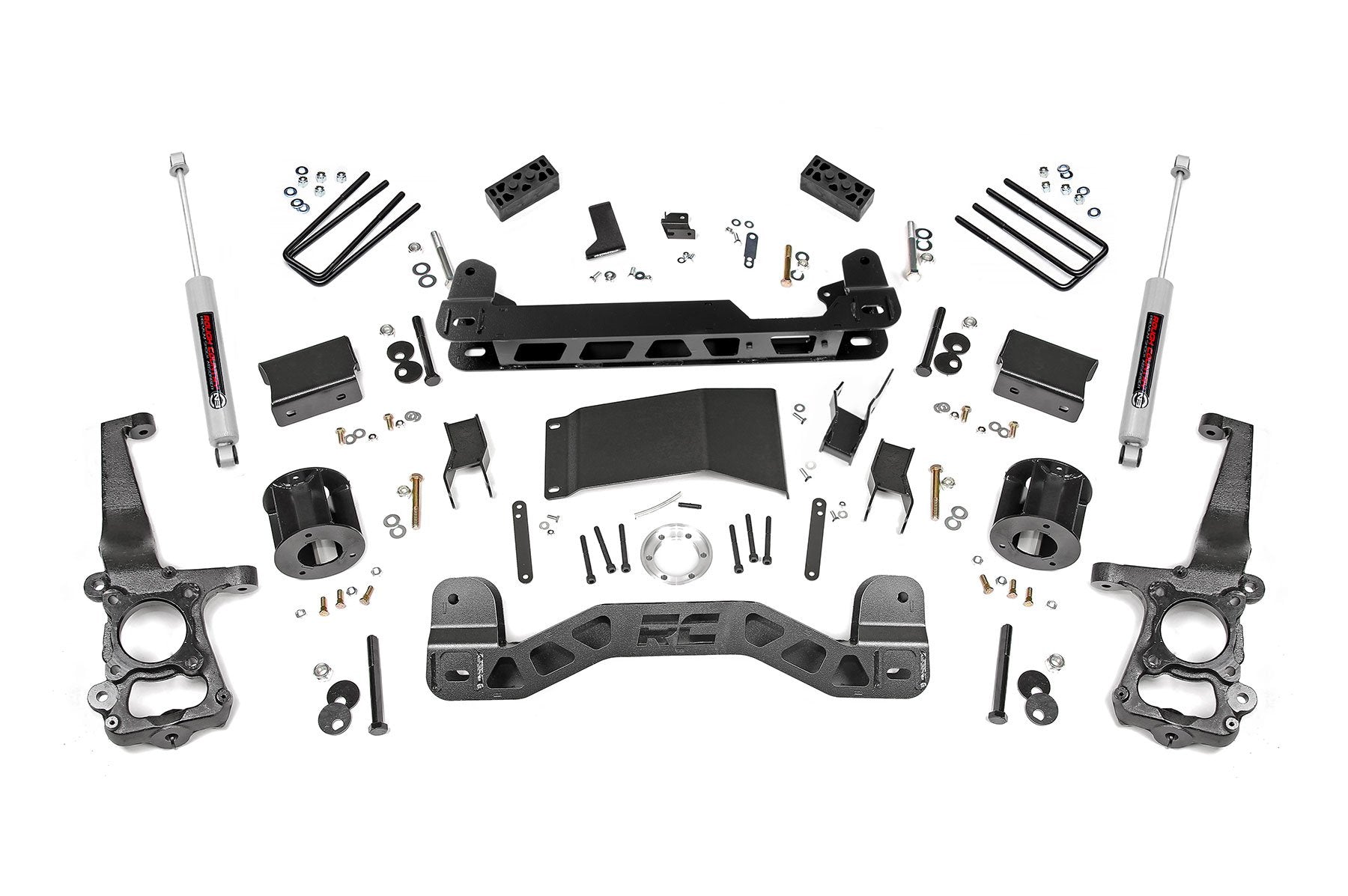 Rough Country 4 Inch Lift Kit | Ford F-150 4WD (2015-2020)