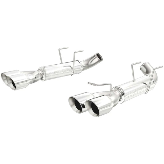 MagnaFlow 12 Ford Mustang V8 5.0L Dual Split Rear Exit Axle-Back Stainless Cat Back Perf Exhaust (15077)