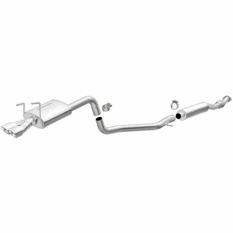 MagnaFlow 12 Fiat 500 L4 1.4L Single Straight D/S Rear Exit SS Catback Perf Exhaust (15088)