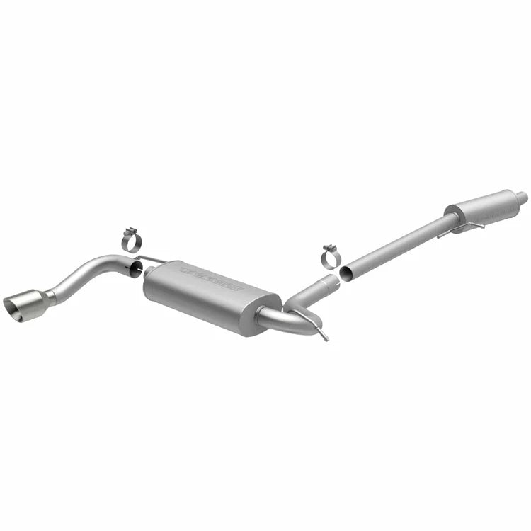 MagnaFlow 10-13 GMC Terrain L4 2.4L Single Straight D/S Rear Exit Stainless Cat Back Perf Exhaust (15110)