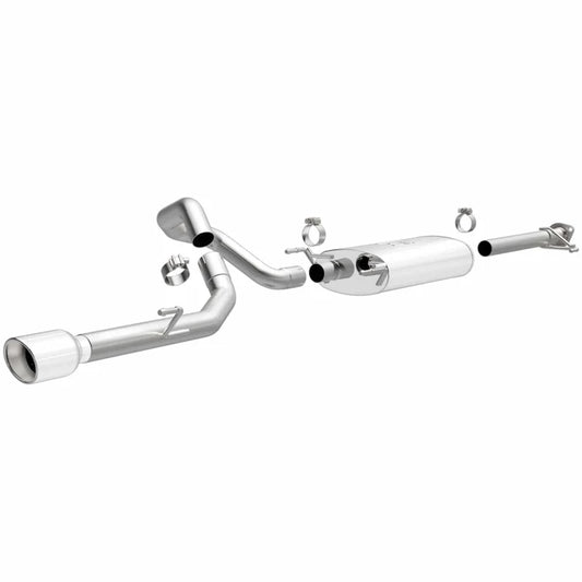 MagnaFlow 12-14 Toyota 4Runner V6 4.0L Single Straight P/S Rear Exit SS Cat Back Performance Exhaust (15145)