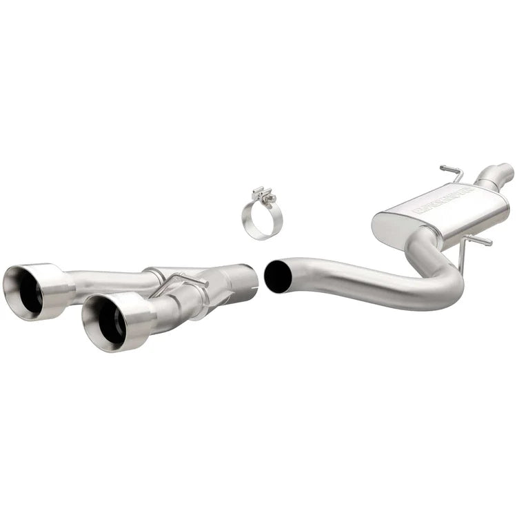 MagnaFlow 12-13 VW Golf L4 2.0L Turbocharged Dual Center Rear Exit Stainless Cat Back Perf Exhaust (15156)