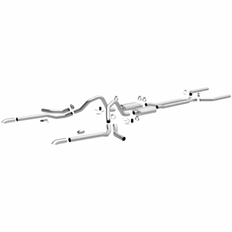 MagnaFlow 65-68 Chevy Impala All V8 Multiple Exit Options Crossmember-Back Perf Exhaust (15165)