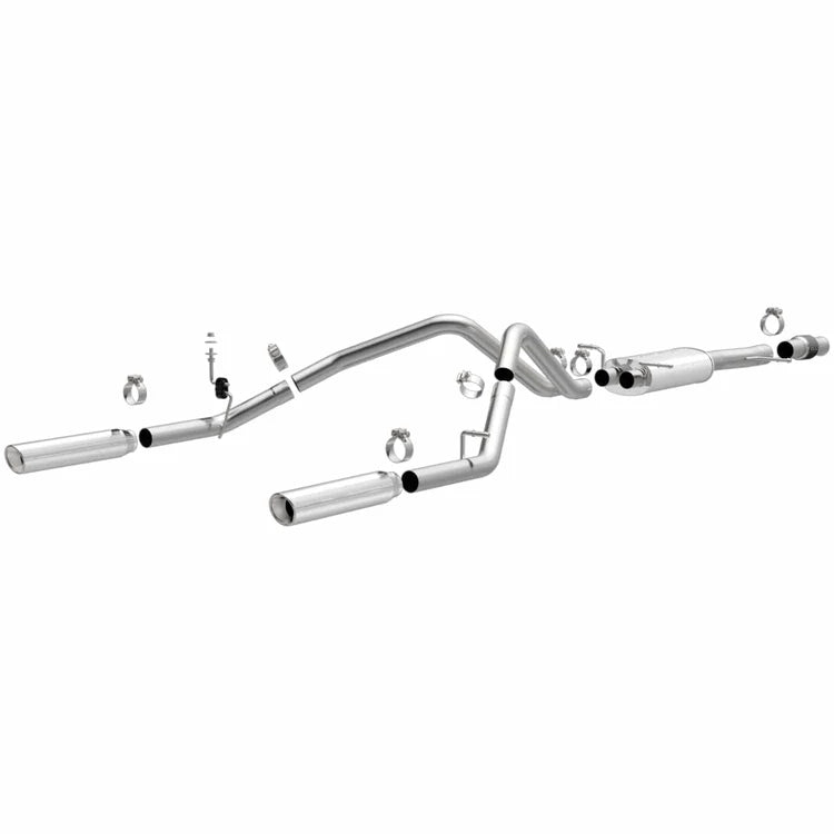 Magnaflow 14 Chev Silverado V8 5.3L SC Cab Dual Split Rear Exit SS Cat Back Perf Exhaust (15278)