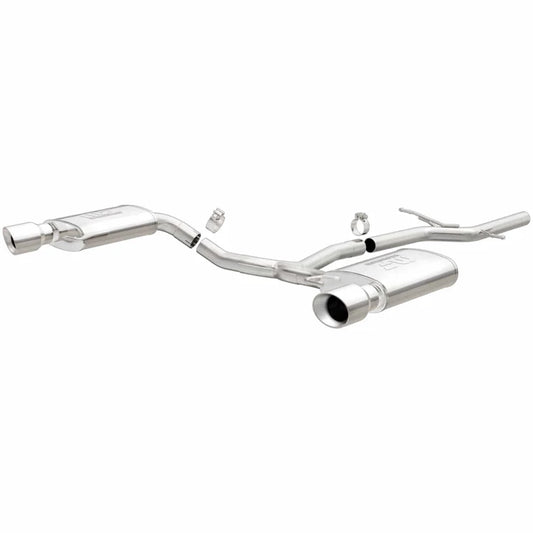 Magnaflow 2015 Audi Allroad 2.0L Touring Dual Spilt Rear Exit 2.5in 4in Tip SS C/B Perf Exhaust (15369)