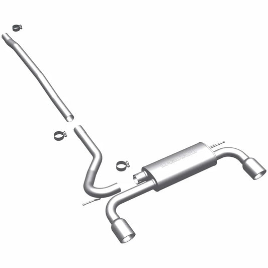 MagnaFlow Mini Countryman Dual Split Rear Exit Stainless Cat-Back Performance Exhaust (15490)