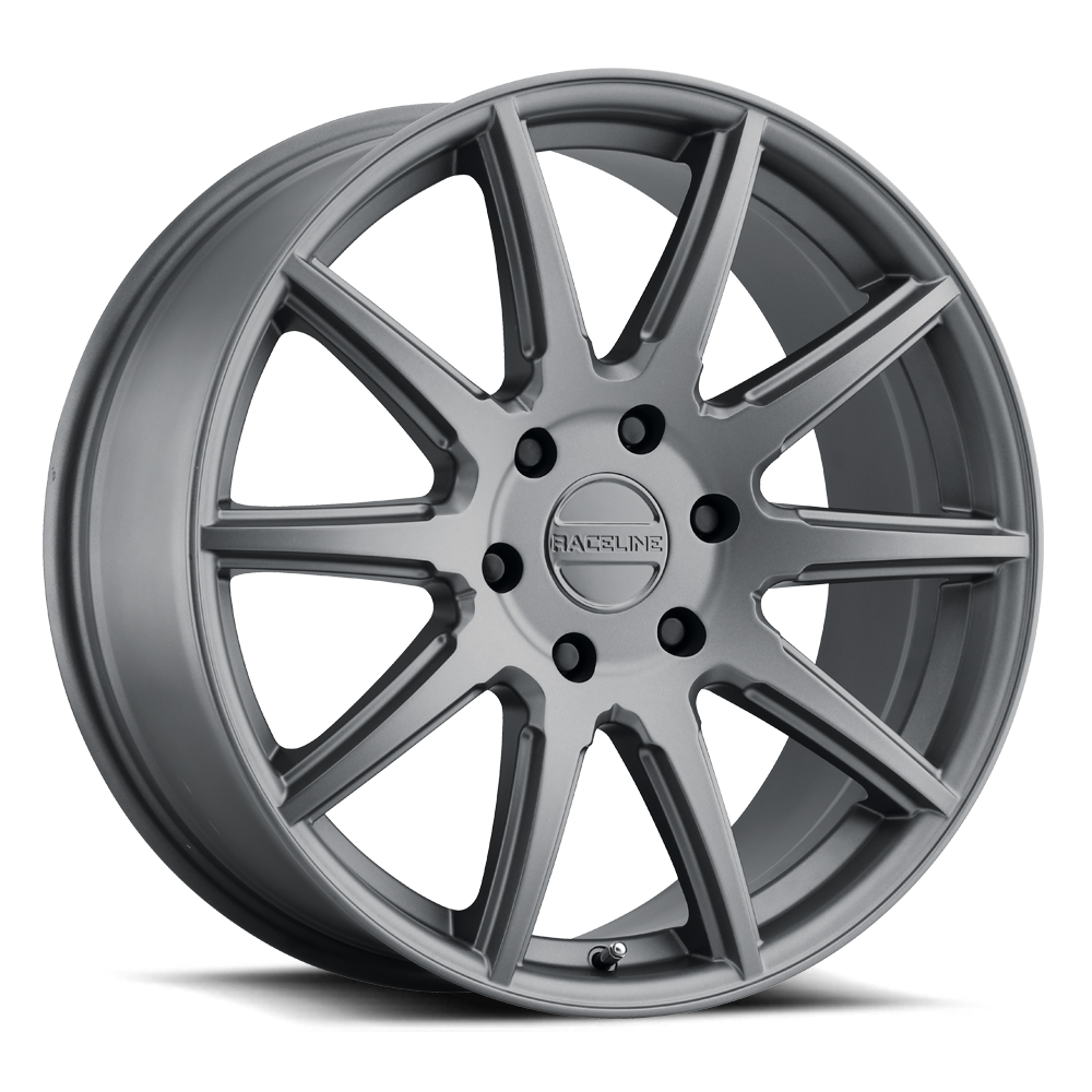 Raceline 159G Spike Gunmetal Wheel 18x8 5x114.3 +35mm (159G-88012+35)