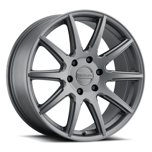 Raceline 159G Spike Gunmetal Wheel 18x8 5x114.3 +35mm (159G-88012+35)