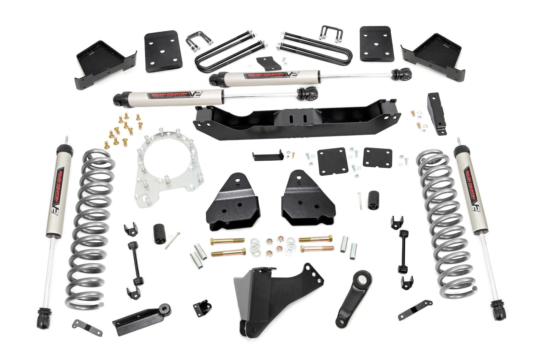 Rough Country 6 Inch Lift Kit | Diesel | No OVLD  | V2 | Ford F-250/F-350 Super Duty (17-22)