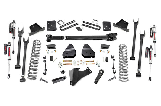 Rough Country 6 Inch Lift Kit | Diesel | 4-Link | FR D/S |Vertex | Ford F-250/F-350 Super Duty (17-22)