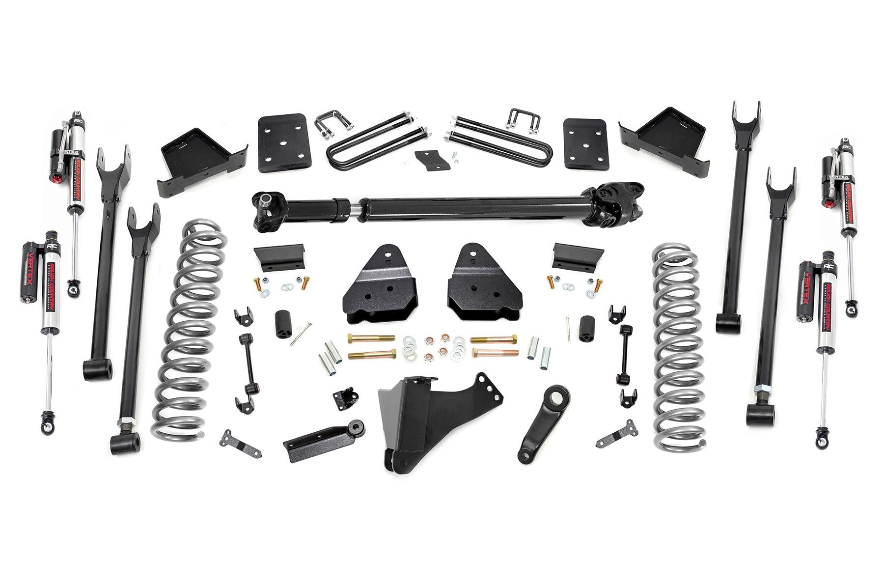 Rough Country 6 Inch Lift Kit | Diesel | 4 Link | D/S | Vertex | Ford ...