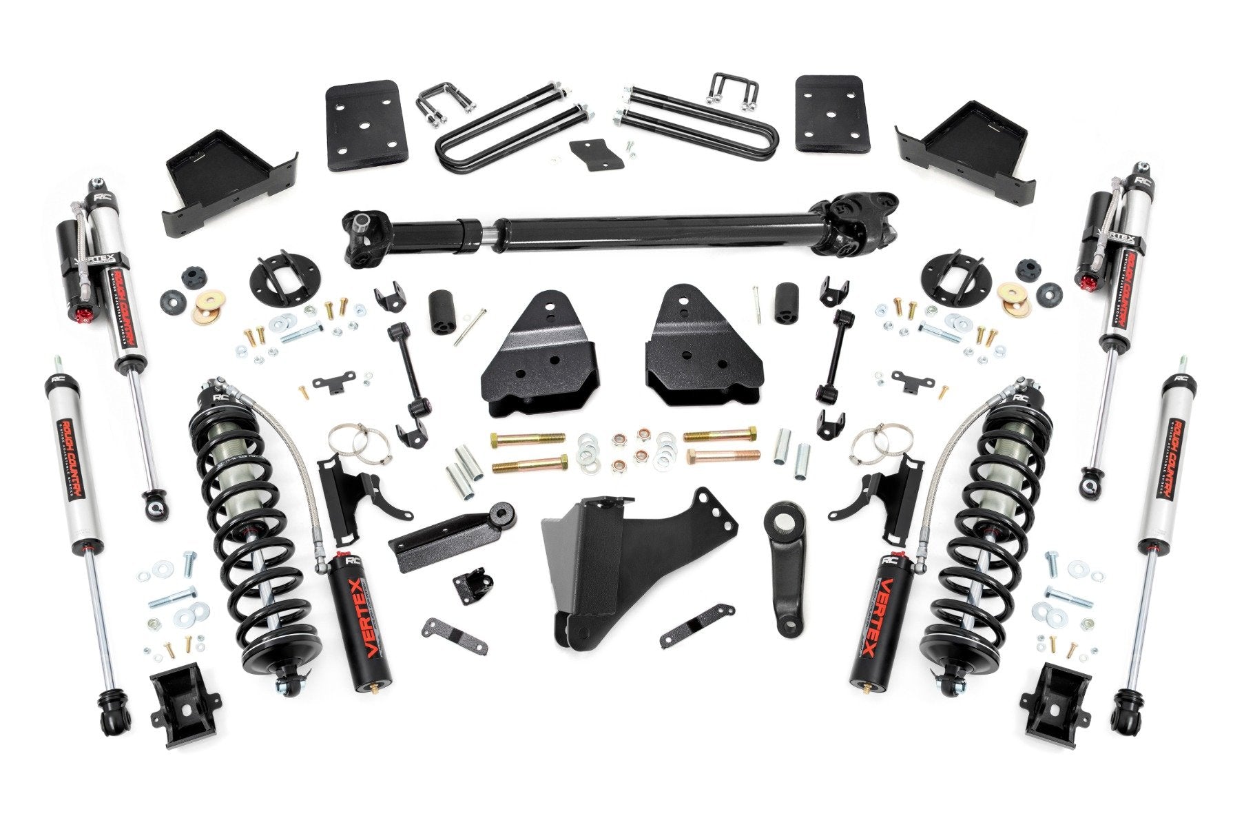 Rough Country 4.5 Inch Lift Kit  |  D/S  |  C/O Vertex | Ford F-250/F-350 Super Duty (17-22)