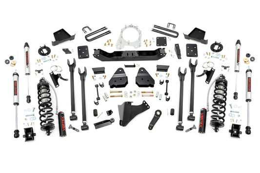 Rough Country 6 Inch Lift Kit | 4-Link | No OVLD | C/O V2 | Ford F-250/F-350 Super Duty (17-22)