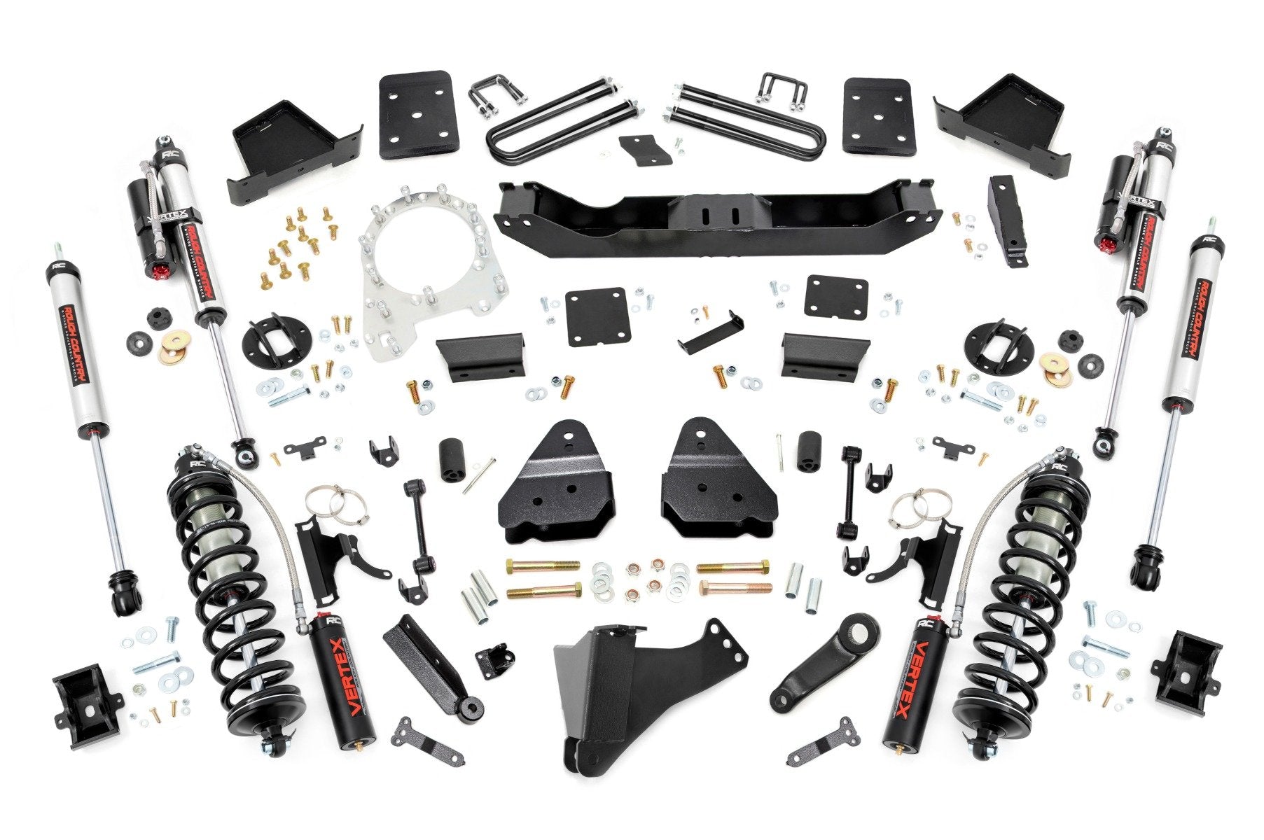 Rough Country 6 Inch Lift Kit | No OVLDS | C/O Vertex | Ford F-250/F-350 Super Duty (17-22)