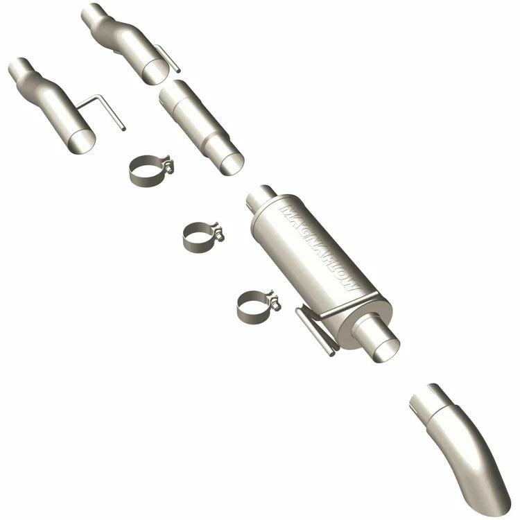 MagnaFlow 11 Ford F-150 3.7L/5.0L/6.2L SS Catback Exhaust w/ 3in SS Turn Down Tip (17137)