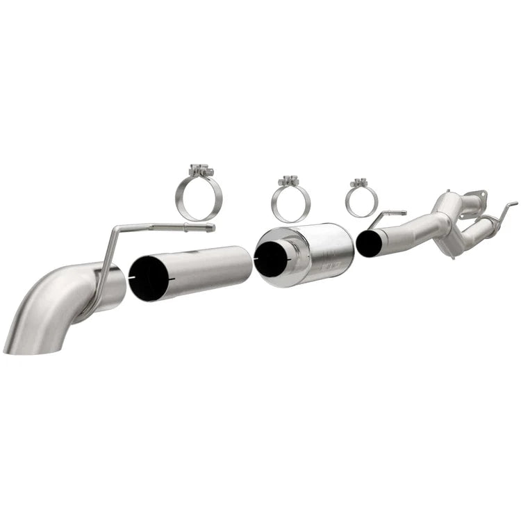 MagnaFlow 11-16 Ford F-250 6.2L 3.5in Single P/S Off Road Pro Series Performance C/B Exhaust (17200)