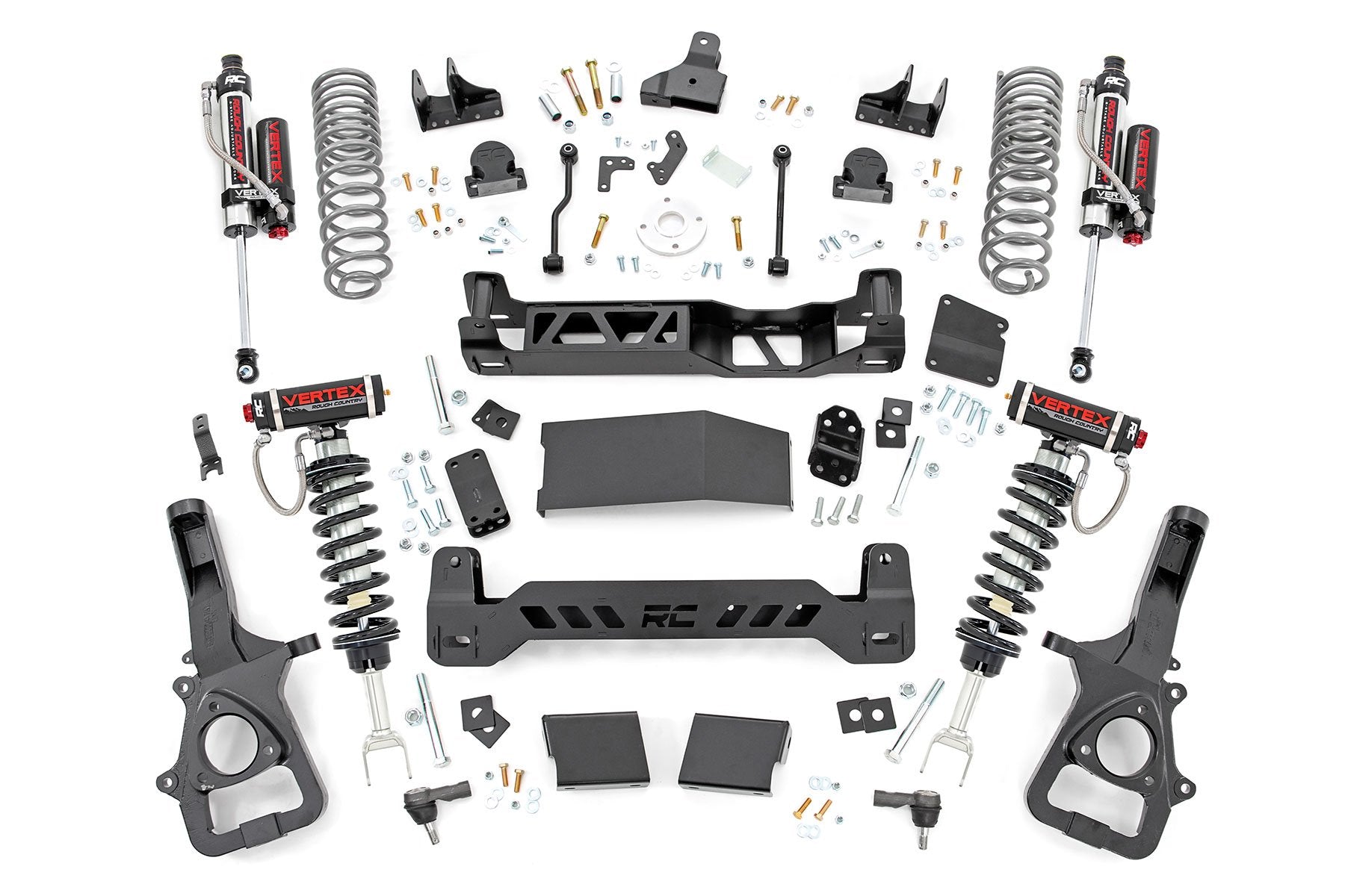 Rough Country 6 Inch Lift Kit | Vertex | Dual Rate Coils | Ram 1500 4WD (19-24)