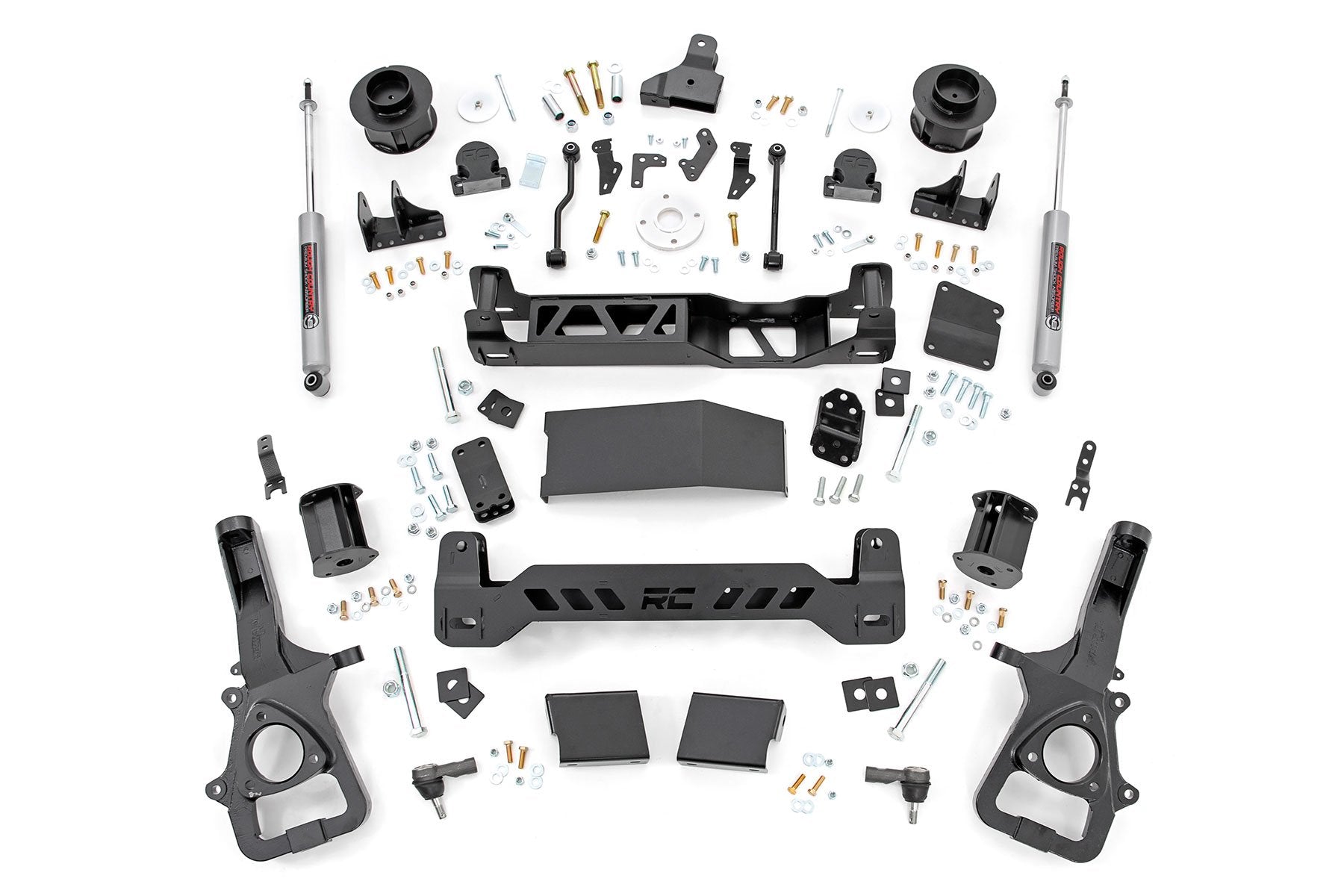 Rough Country 5 Inch Lift Kit | Air Ride | Ram 1500 4WD (2019-2024)