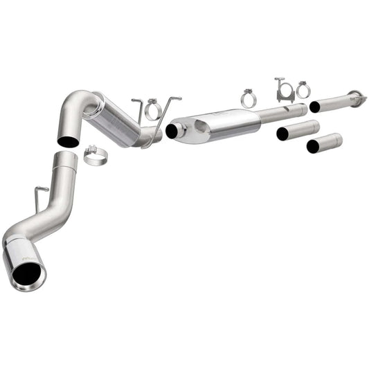 MagnaFlow Stainless Cat-Back Exhaust 2015 Chevy Silverado 2500HD 6.0L P/S Rear Exit 5in (19026)