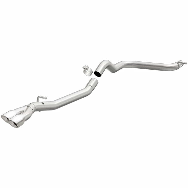 MagnaFlow Sys C/B 15-16 Volkswagen Golf TDI 2.5in Polished SS Dual Tip Driver Side Rear Exit (19164)
