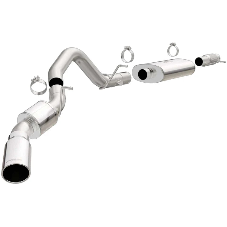 MagnaFlow MF Series SS Cat-Back Exhaust Single Passenger Side Rear Exit 2015 Cadillac Escalade (19177)