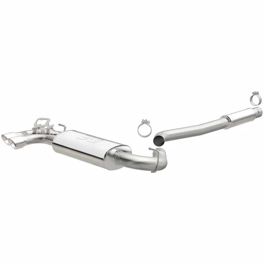 MagnaFlow CB SS 2.5/3in Dual Straight DS Rear Ext 3in Tip 12-15 BMW 328i /428i 2.0L Coupe Sedan (19195)