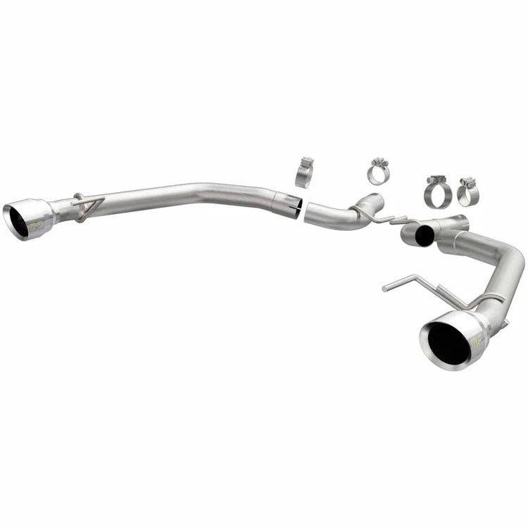 MagnaFlow 2015-2017 Ford Mustang V6 3.7L Race Series Axle Back w/ Dual Polished Tips (19345)