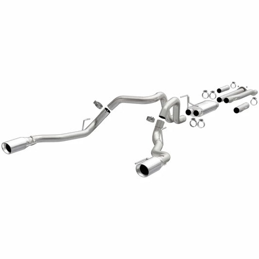 MagnaFlow SYS Cat-Back 2017 Ford F-150 Raptor 3.5L Dual 3in Tips (19346)