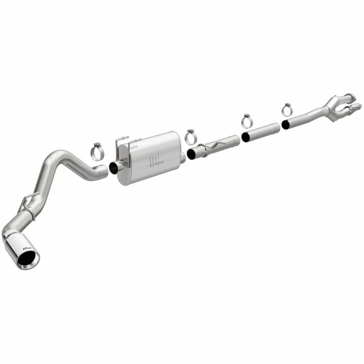MagnaFlow CatBack 17-18 Ford F-250/F-350 6.2L Stainless Steel Exhaust w/ Single Side Exit (19351)