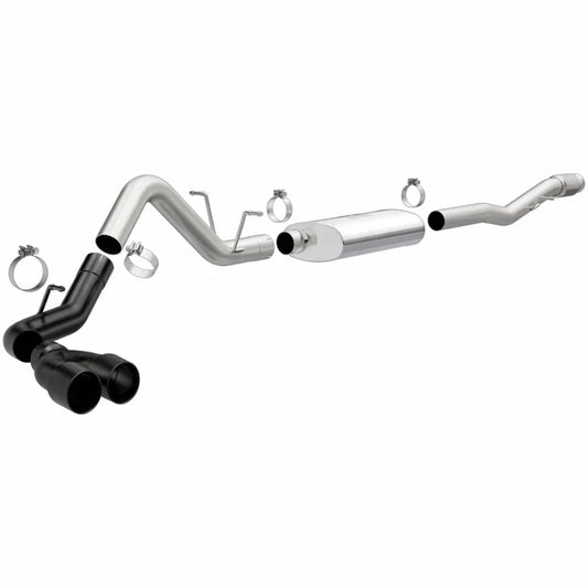 MagnaFlow CatBack 14-18 GMC Sierra 1500 V8-6.2L Polished Stainless Exhaust w/ Black Coated Tips (19378)