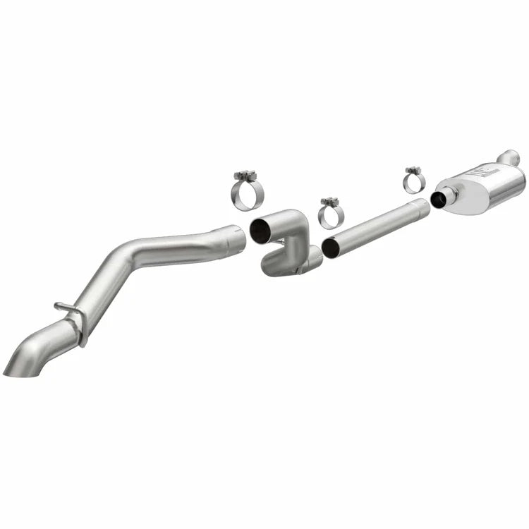 MagnaFlow 2018+ Jeep Wrangler 3.6L SS Driver Side Rear Exit w/o Tip Cat-Back Exhaust (19386)