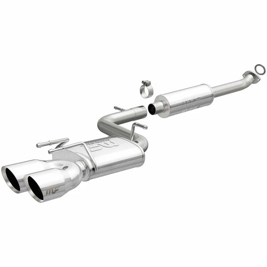 MagnaFlow CatBack 18-19 Toyota Camry SE 2.5L Street Series Single Exit Polished Stainless Exhaust (19410)