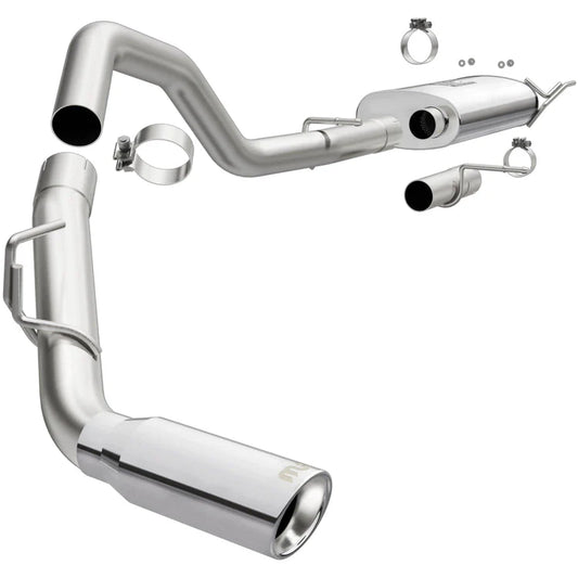 MagnaFlow CatBack 18-19 Ford Expedition V6 3.5L Gas 3in Polished Stainless Exhaust (19424)