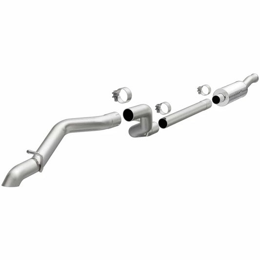MagnaFlow Cat Back 2018 Jeep Wrangler 2.0L Rock Crawler Series Single Exit Stainless Exhaust (19428)