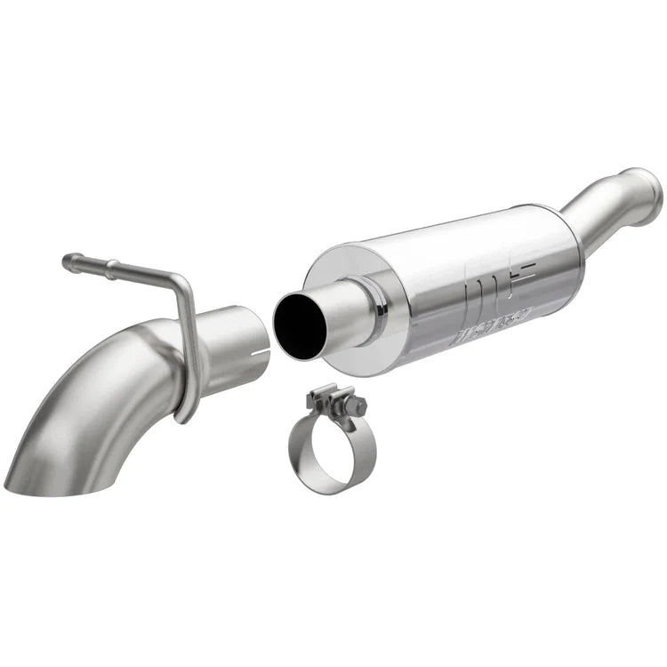 MagnaFlow 18-19 Jeep Wrangler 3.6L 2.5in Turndown Exit Stainless Steel Cat-Back Exhaust (19431)