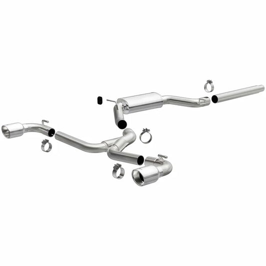 MagnaFlow 18-19 VW GTI 2.0L 409 SS Polished 3in Touring Series Cat-Back Exhaust (19435)