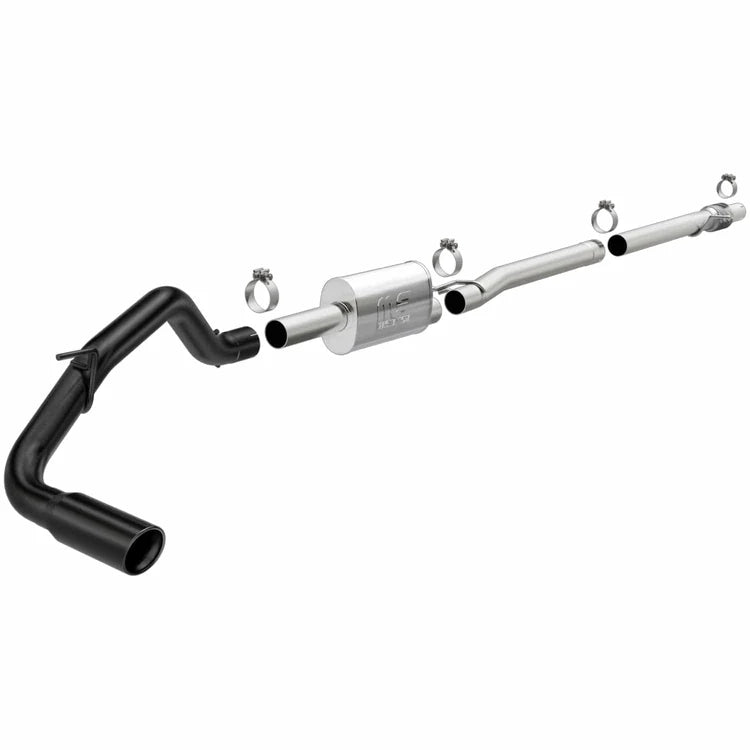 MagnaFlow 2019 Ford Ranger 2.3L Black Coated Stainless Steel Cat-Back Exhaust (19452)