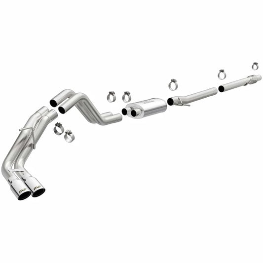 MagnaFlow CatBack 2019 Ford Ranger 2.3L 3in Polished Stainless Exhaust Tips (19453)