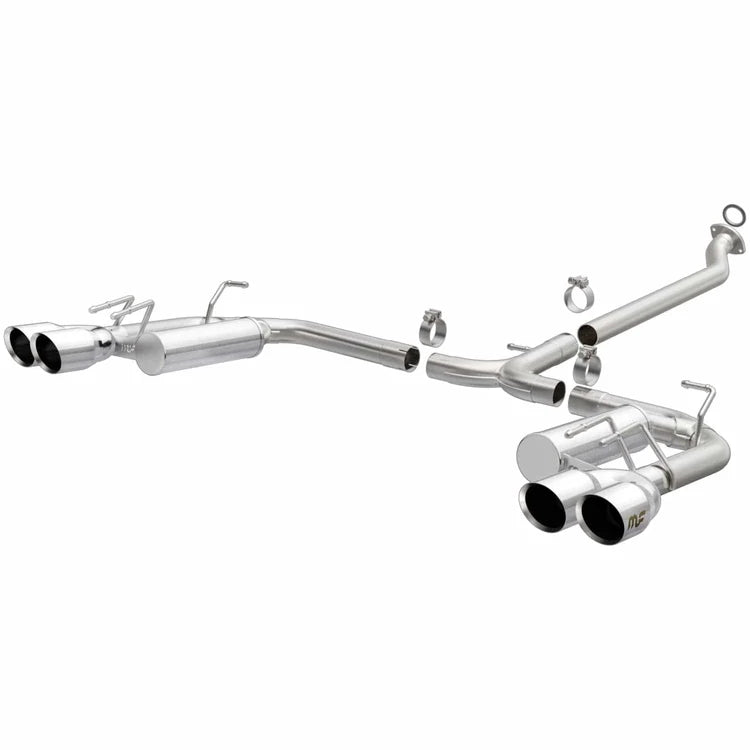 MagnaFlow 18-19 Toyota Camry XSE 2.5L (FWD) Street Series Cat-Back Exhaust w/4in Polished Quad Tips (19494)