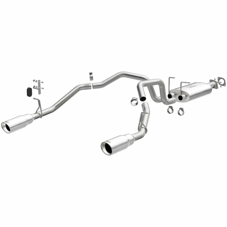 MagnaFlow 2019 Ram 1500 Street Series Cat-Back Exhaust Dual Rear Exit w/Polished Tips (19498)