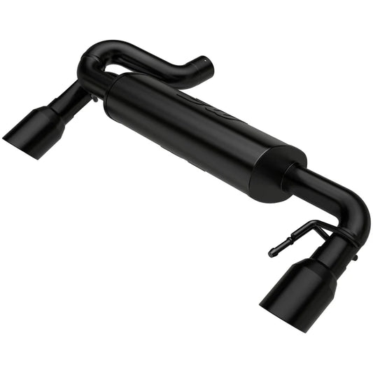MagnaFlow 2021 Ford Bronco Street Series Axle-Back Exhaust w/ Dual Split Rear Style Exit- Black Tips (19558)