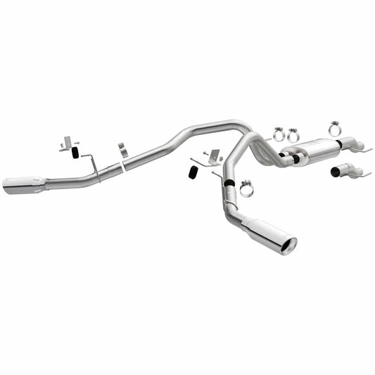 Magnaflow 15-21 Ford F-150 Street Series Cat-Back Performance Exhaust System- Dual Polished Tips (19564)