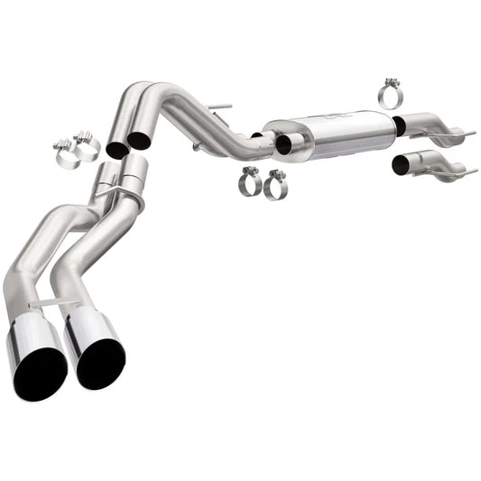 Magnaflow 15-21 Ford F-150 Street Series Cat-Back Performance Exhaust System- SS Polished Rear Exit (19565)