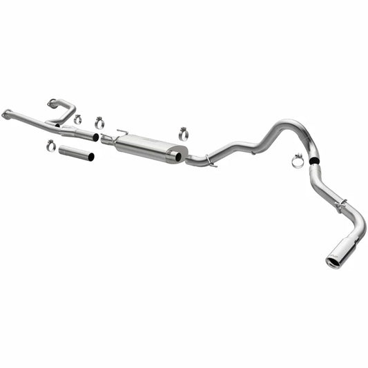 MagnaFlow 22+ Toyota Tundra Street Series 3in Single Straight Driver Side Rear Cat-Back Exhaust (19601)