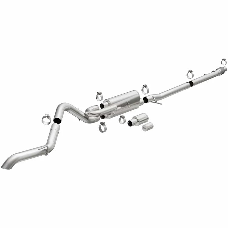 MagnaFlow 19-22 Ford Ranger Overland Series 3in Single Straight Driver Side Rear Cat-Back Exhaust (19605)