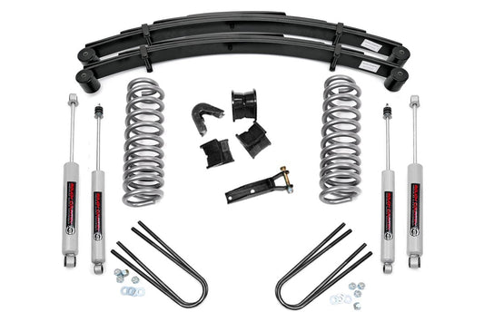 Rough Country 4 Inch Lift Kit | Rear Springs | Ford Bronco 4WD (1978-1979)