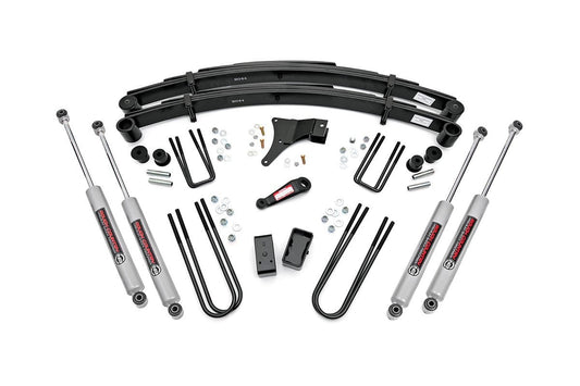 Rough Country 4 Inch Lift Kit | Ford F-350 4WD (1986-1997)