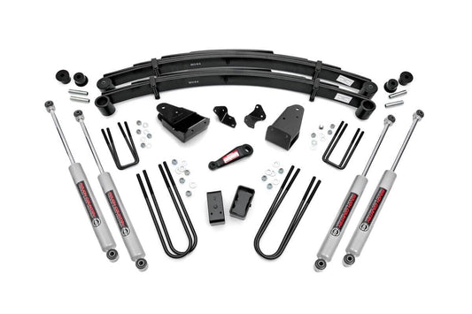 Rough Country 4 Inch Lift Kit | Ford F-250 4WD (1987-1997)
