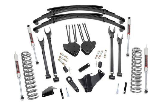 Rough Country 8 Inch Lift Kit | 4 Link | RR Springs | M1 | Ford F-250/F-350 Super Duty (05-07)