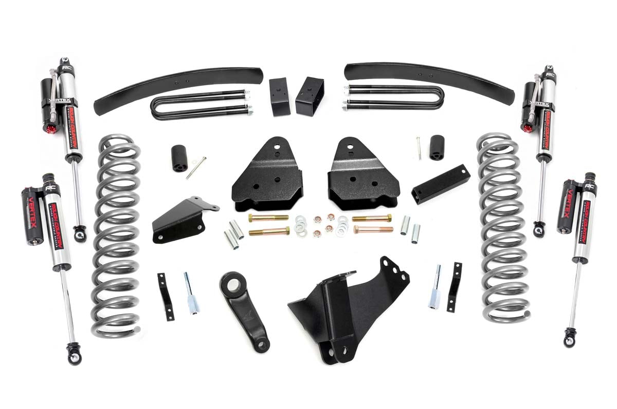 Rough Country 6 Inch Lift Kit | Gas | Vertex | Ford F-250/F-350 Super Duty 4WD (2005-2007)
